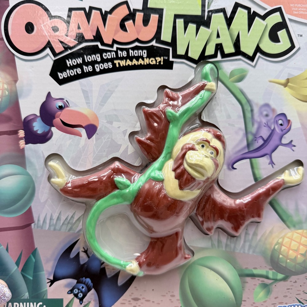 PlayMonster OranguTwang Kids Game 6960 Jungle Themed Skill Game New Sealed Box
